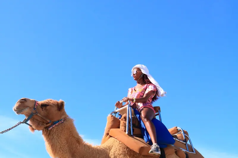 Camel Ride on the Pacific